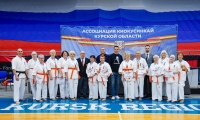 В Спортивно‑концертном комплексе Курска прошло торжественное открытие межрегионального праздника киокусинкай «День силы духа»