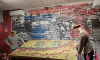 В преддверии празднования Дня Победы получатели социальных услуг отделения дневного пребывания ОБУСО «ЦСО «Участие» города Курска» посетили историко мемориальный музей «Командный пункт Центрального фронта»