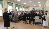 В отделении активного долголетия центра 
