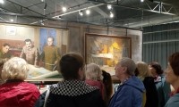 Получатели социальных услуг отделения дневного пребывания ОБУСО «ЦСО «Участие» города Курска» посетили в креативном кластере «Поток»