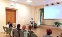 В отделении активного долголетия центра 