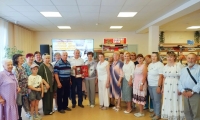 В рамках сотрудничества КЦСЧиД им. П.А. Михина МБУК ЦСБ г. Курска и отделения активного долголетия Центр «Участие» Курск участники проекта 