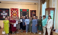 Представители отделения активного долголетия центра 