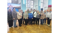 Представители отделения активного долголетия цента 