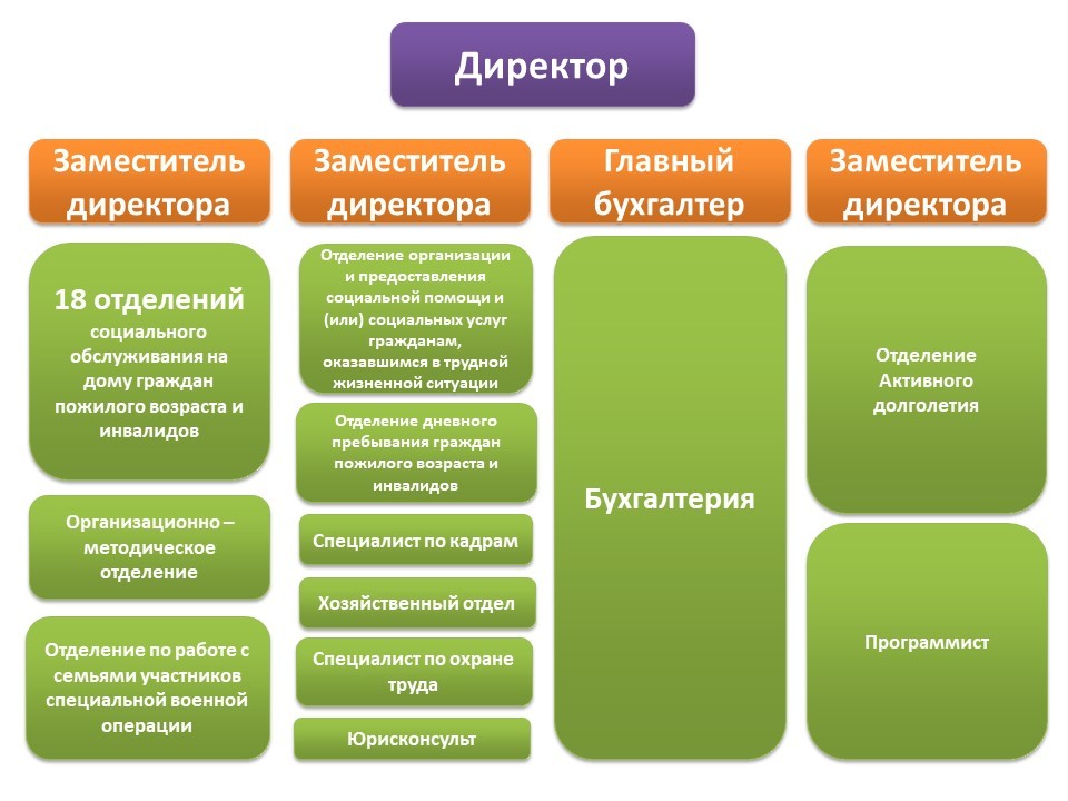 Структура ЦСО Участие города Курска